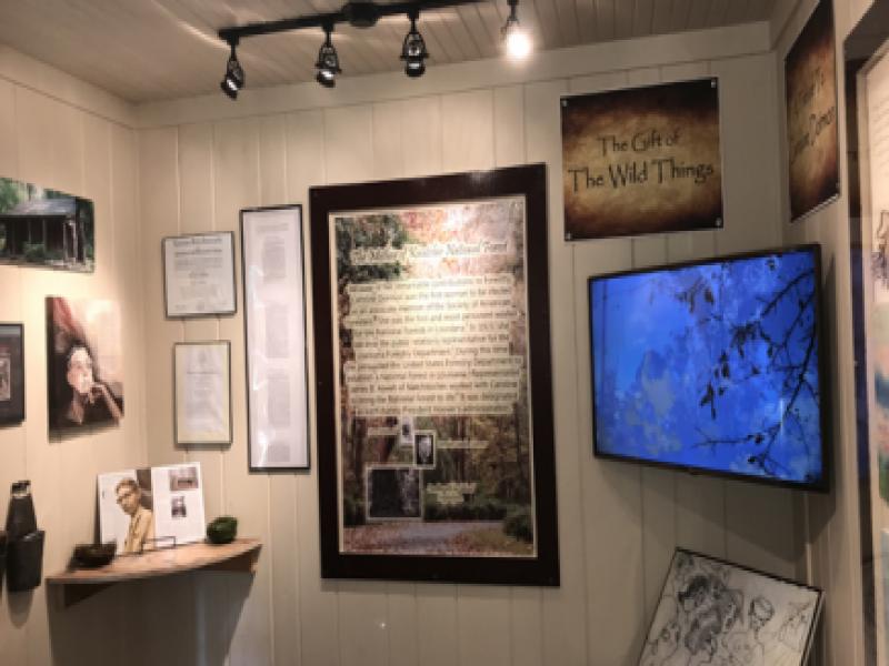 Southern Forest Heritage Museum Exhibit - Caroline Dormon