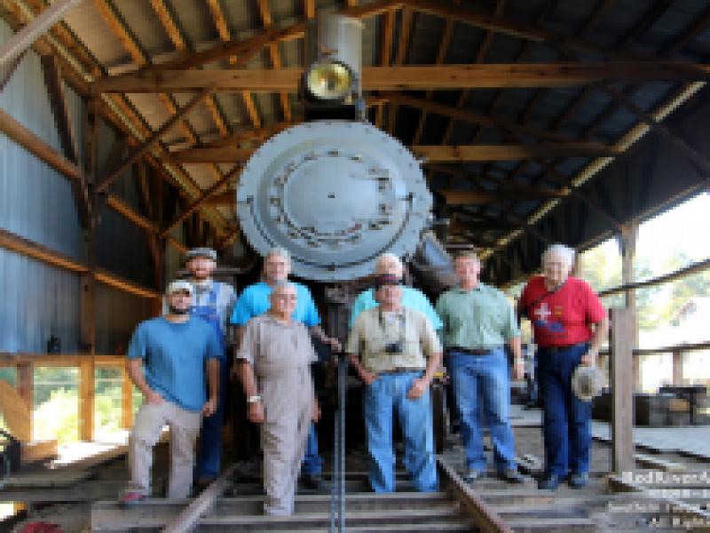 Red River & Gulf Engine #106 Work Session - Work Crew