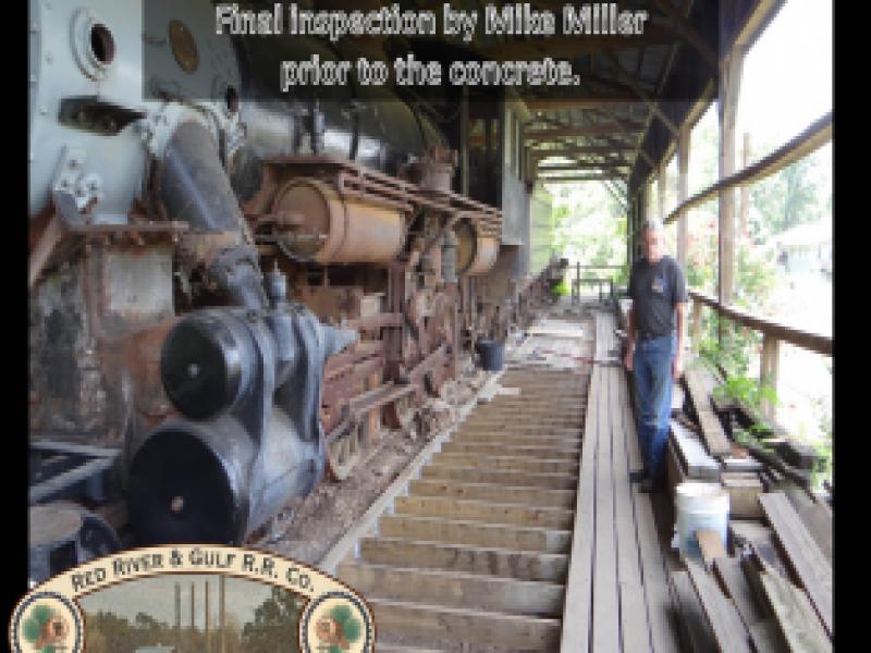 Red River & Gulf Engine #106 Stabilization Project