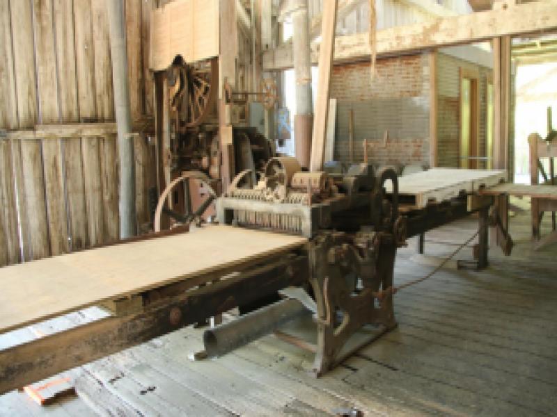 Southern Forest Heritage Museum Planer Mill