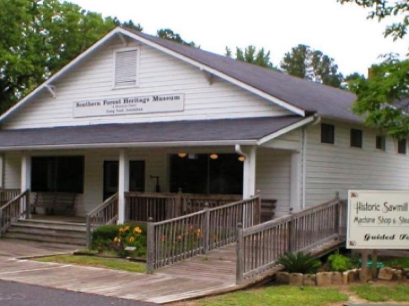 Book a Meeting at the Southern Forest Heritage Museum