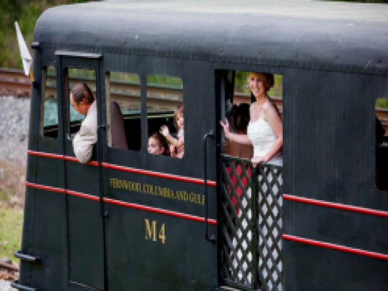 Wedding at the Southern Forest Heritage Museum